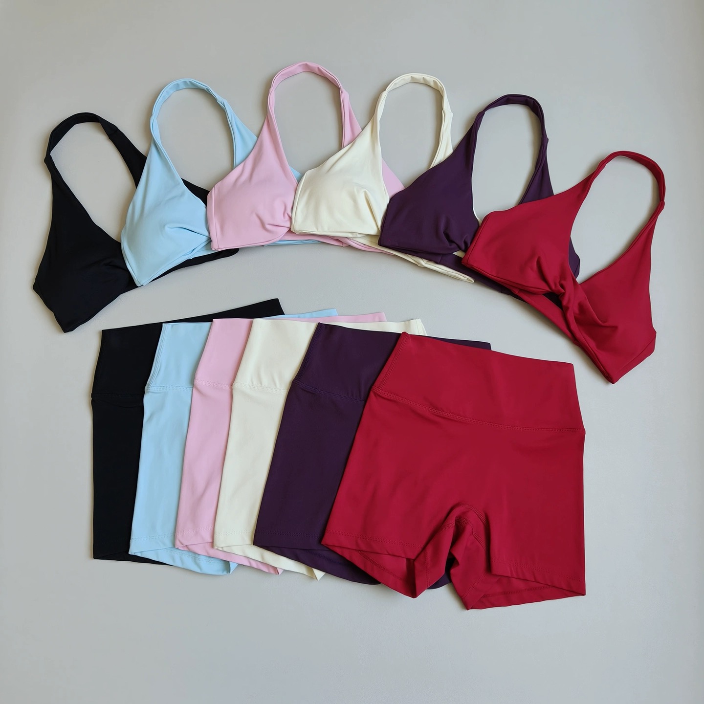 Sports Bra Racerback - 여성용 요가복 2피스 세트 | 홀터